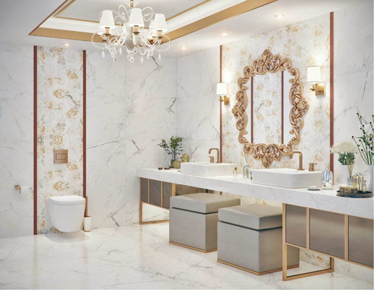 CARR CALACATA MARMI (FULL ) WHITE 60 X 60 1.44m²/PACK