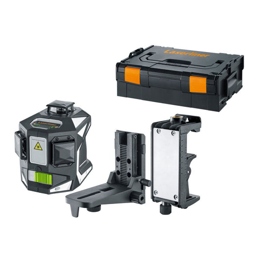LASER TRIDIMENSIONNEL - X3-LASER PRO (CROSSGRIP PLUS;L-BOXX, 2., Debrico, magasin de matériaux de construction sur Bruxelles