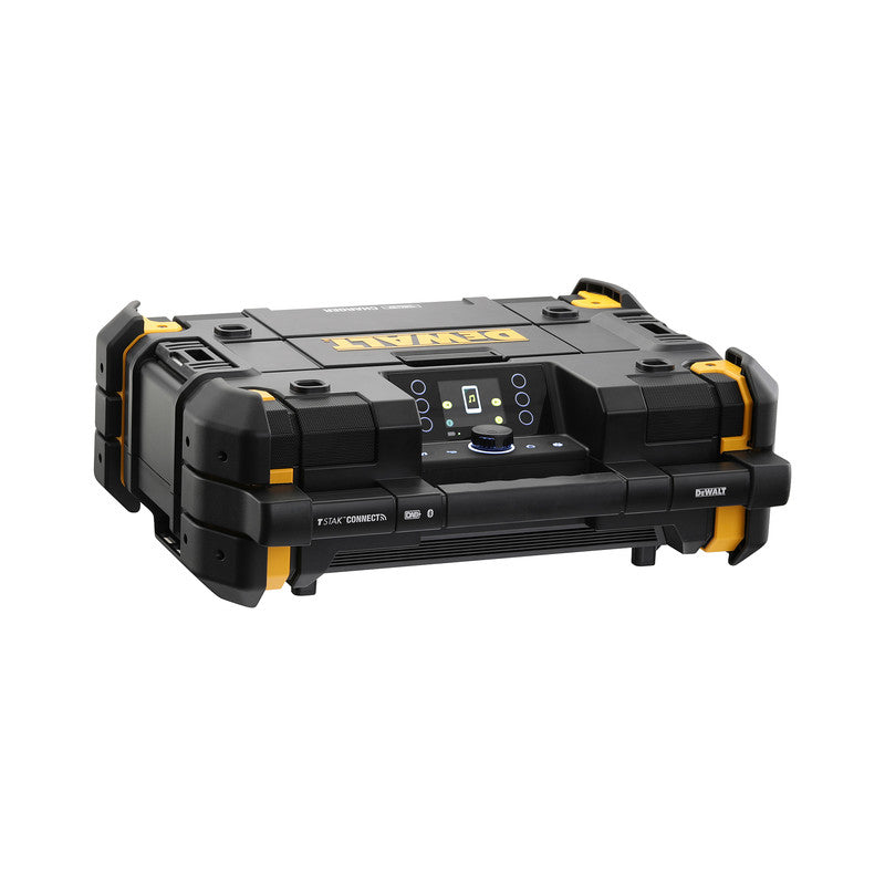 DEWALT TSTAK RADIO + CHARGEUR XR, Debrico, magasin de matériaux de construction sur Bruxelles