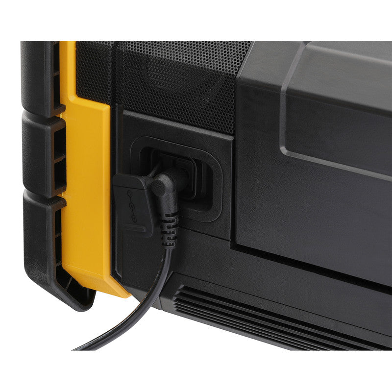 DEWALT TSTAK RADIO + CHARGEUR XR, Debrico, magasin de matériaux de construction sur Bruxelles