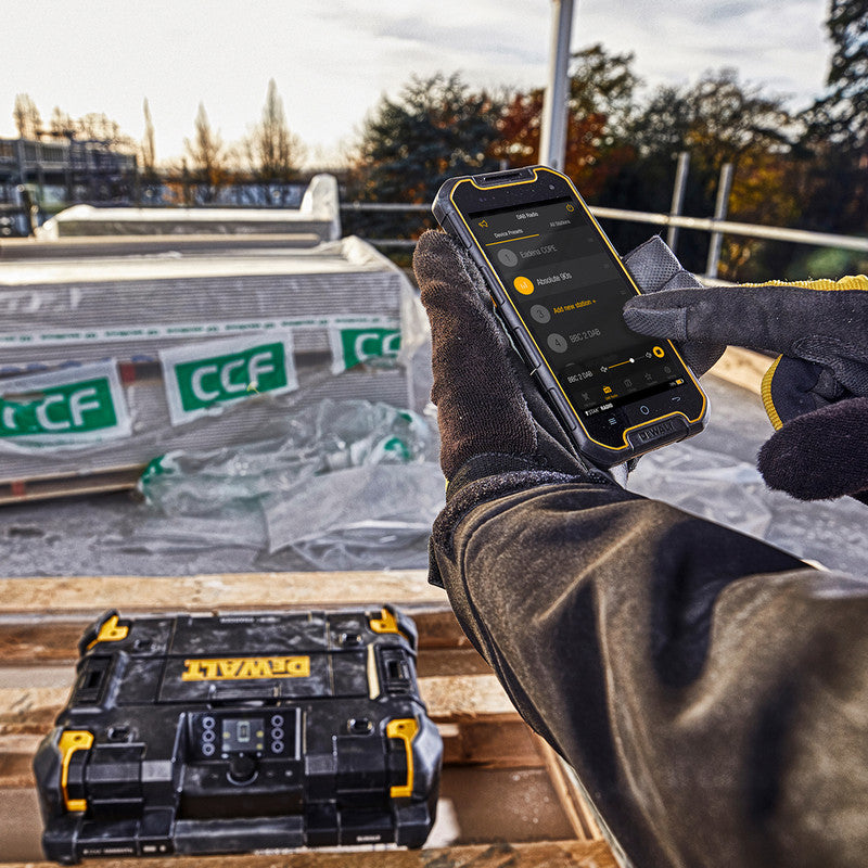 DEWALT TSTAK RADIO + XR CHARGER