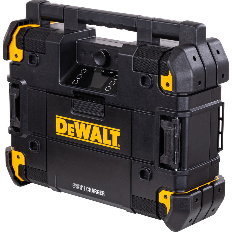 DEWALT TSTAK RADIO + CHARGEUR XR, Debrico, magasin de matériaux de construction sur Bruxelles