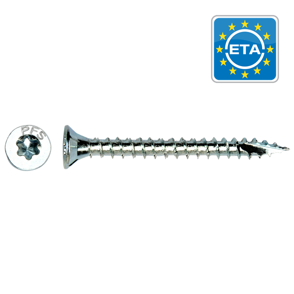 Vis à panneaux PFS+ TF-T20 Ø4,0x40 Zn 200 pcs, Debrico, magasin de matériaux de construction sur Bruxelles