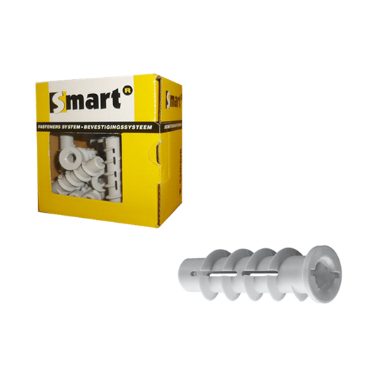 Chev. nylon béton cellulaire CBP M8x60 20 pcs, Debrico, magasin de matériaux de construction sur Bruxelles