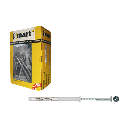 Chev. de chassis coll.fraisée Ø8x100 Nzn 50 pcs, Debrico, magasin de matériaux de construction sur Bruxelles