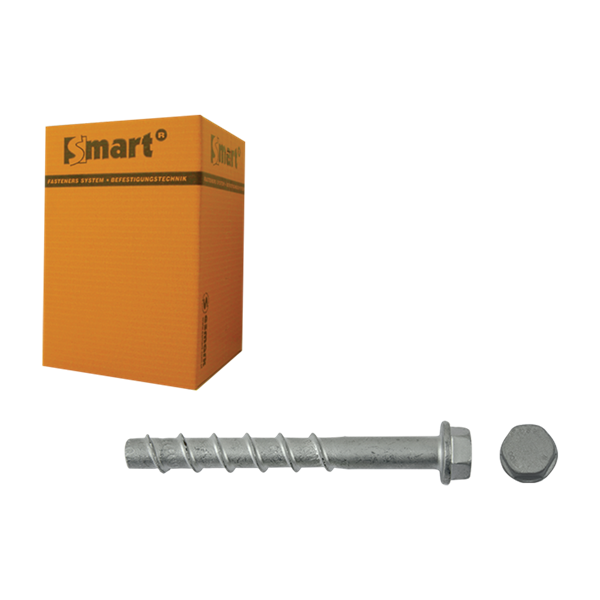 Debrico, magasin de matériaux de construction sur Bruxelles, SMART vis à béton S-BSZ 12x45x110 multi 25 pcs