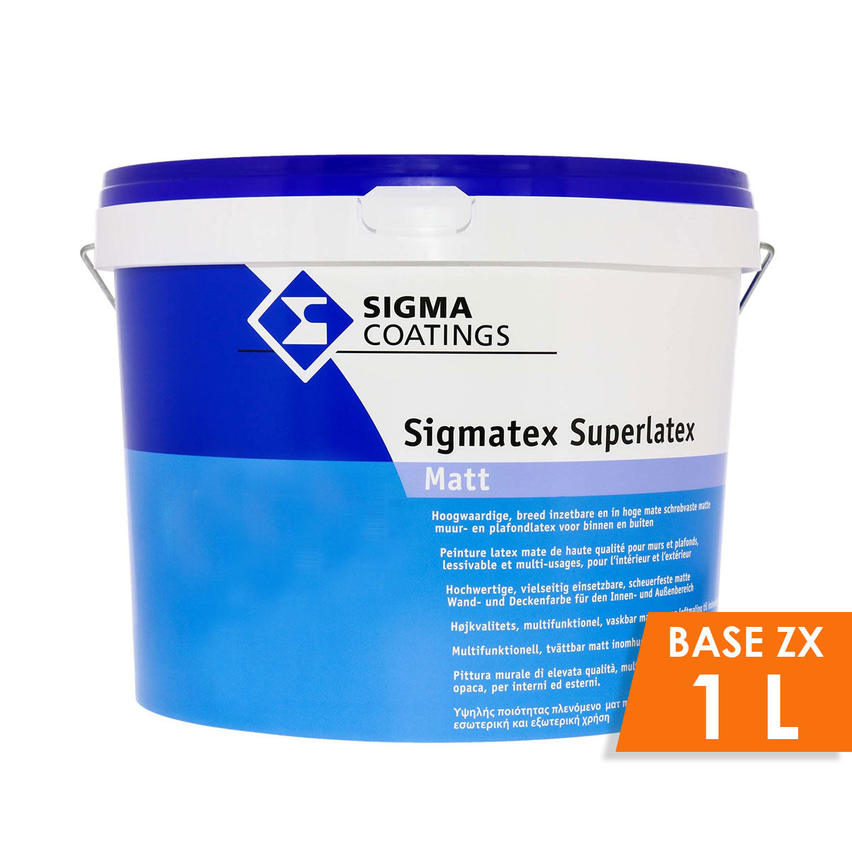 SIGMATEX SUPERLATEX MATT BASE ZX 1L