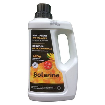 SOLARINE, nettoyant gros travaux, Debrico, magasin de matériaux de construction sur Bruxelles