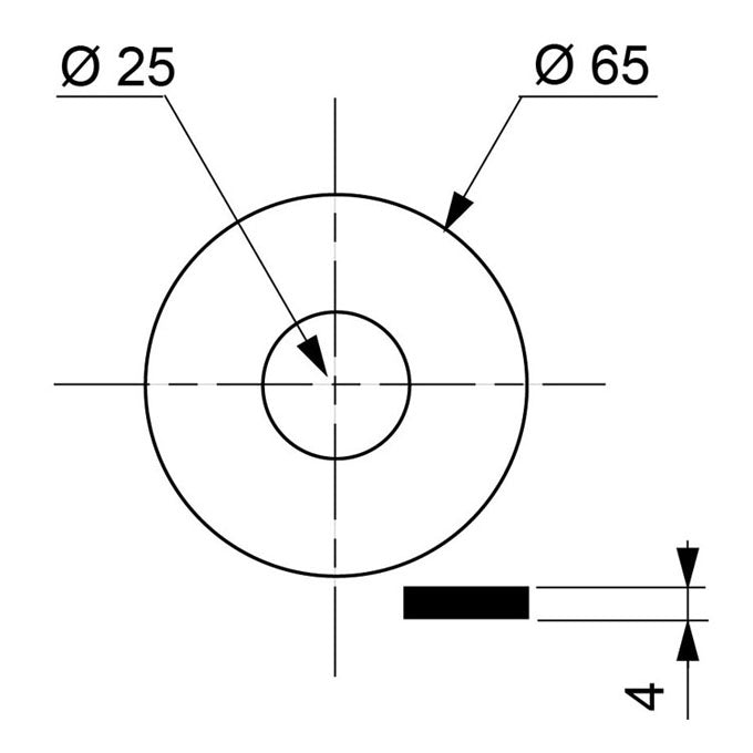 M47 JOINT DE CLAPET MPMP 25 X65 X4, Debrico, magasin de matériaux de construction sur Bruxelles
