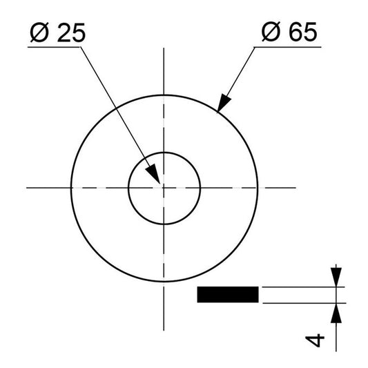 M47 JOINT DE CLAPET MPMP 25 X65 X4, Debrico, magasin de matériaux de construction sur Bruxelles
