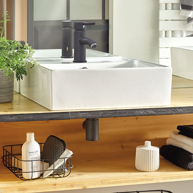 LINEIS MINI SIPHON DE LAVABO DESIGN EN LAITON