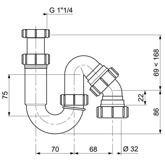 SP3149 SIPHON S DE LAVABO