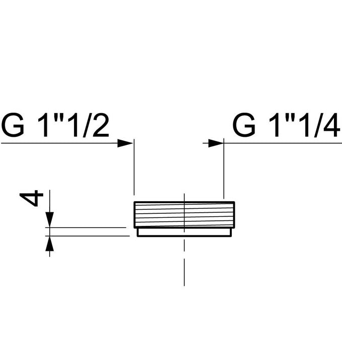 SP9450 REDUCTION FEMELLE "1/4 MALE 1"1/2