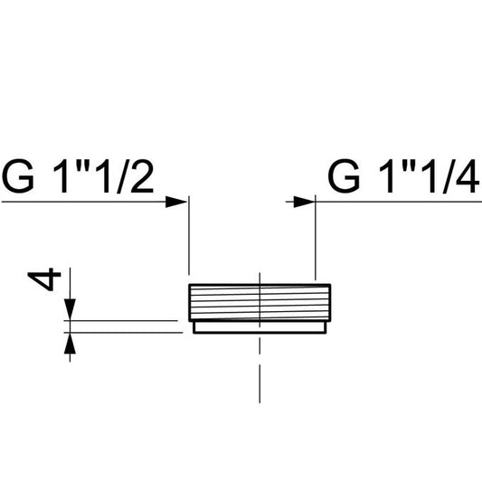 SP9450 FEMALE REDUCTION "1/4 MALE 1"1/2
