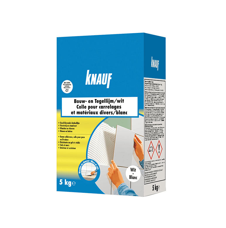 COLLE CARRELAGES FLEX C2 BLANC 5KG