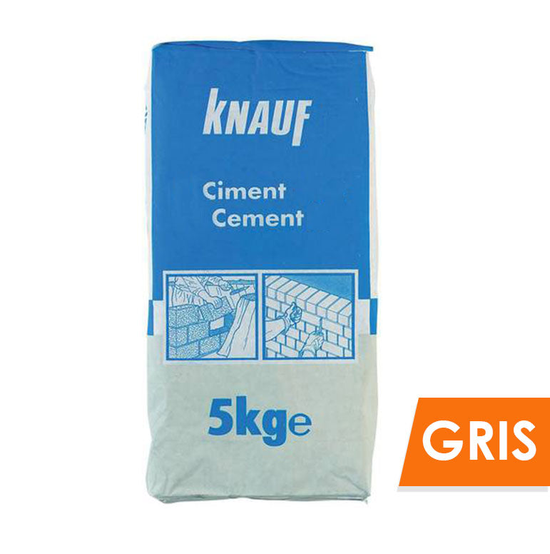 CIMENT GRIS SAC 5KG (100), debrico, magasin de matériaux de construction sur Bruxelles