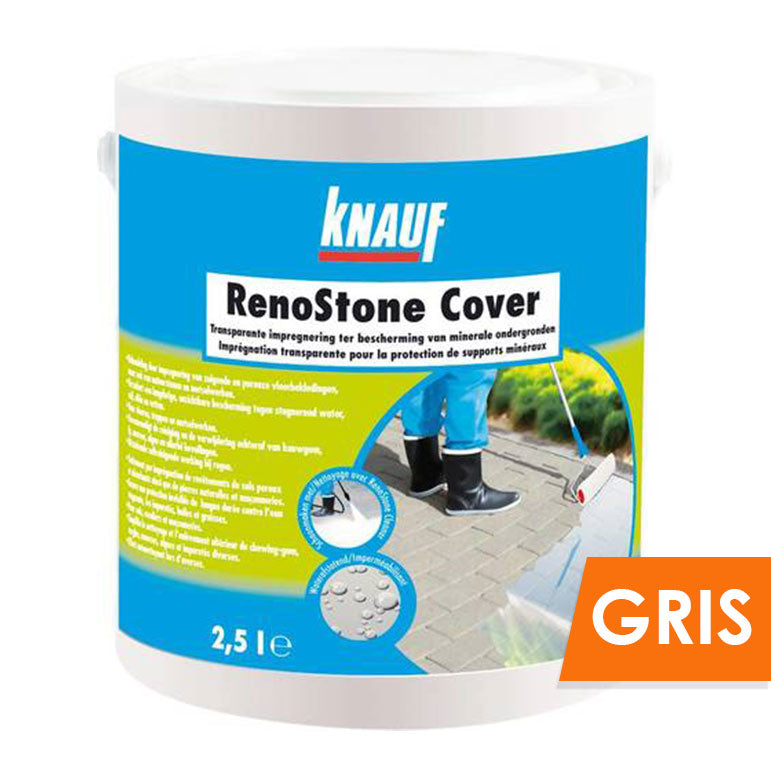 RENOSTONE COLOR GRAY CONCRETE 2.5L BUCKET