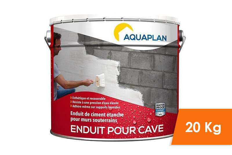 Enduit pour Cave Couche de mortier étanche, Debrico, magasin de matériaux de construction à Bruxelles