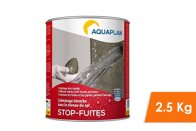 STOP FUITES 2,5 KG, Debrico, magasin de matériaux de construction sur Bruxelles