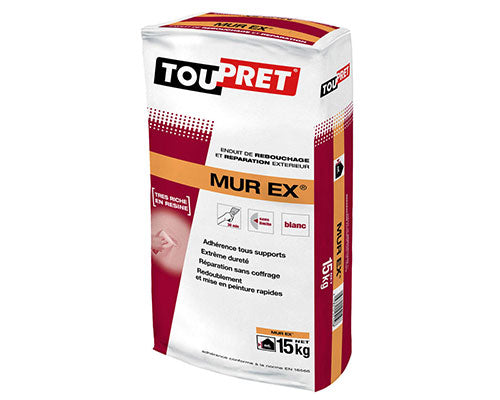 TOUPRET MUR« EX 15KG, Debrico, magasin de matériaux de construction sur Bruxelles,