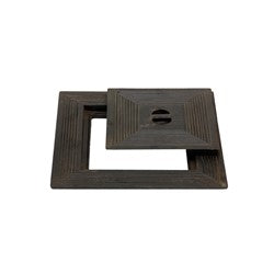 COUVERCLE FONTE SIMPLE 60 X 60 CM