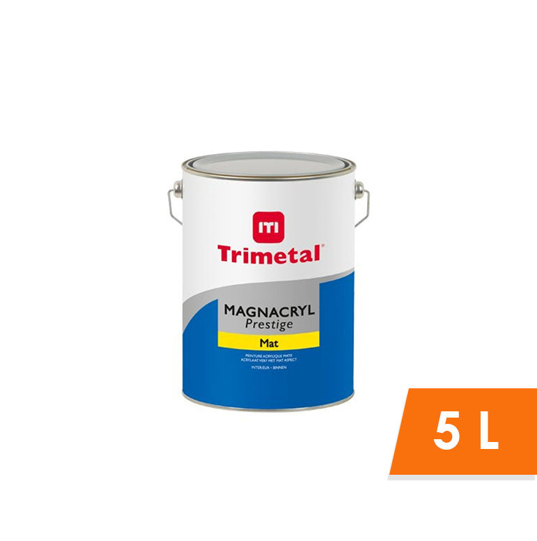 TRIMIX MAGNACRYL PRESTIGE MAT 5L, debrico, magasin de matériaux de construction sur Bruxelles