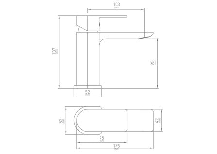 ROBINET DE LAVABO AVEC UNE POIGNEE CHROME, Debrico, magasin de matériaux de construction sur Bruxelles