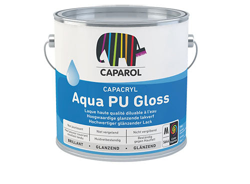 Debrico magasin de matériaux de construction sur Bruxelles, CAPACRYL AQUA PU GLOSS 0,96L Base M