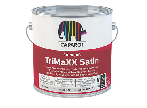 CAPALAC TRIMAXX SATIN 2,375L Base W, Debrico magasin de matériaux de construction sur Bruxelles