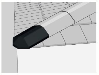 PLANUM TUILE ABOUT D'ARETIER ARDOISE, Debrico, magasin de matériaux de construction sur Bruxelles