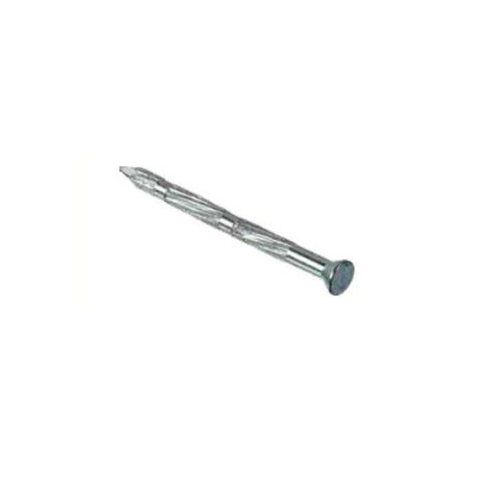 Debrico, magasin de matériaux de construction sur Bruxelles, POINTES EN ACIER NERVURES AVEC TETE FRAISEE - Ø 2.7 X 40 mm - 1 kg,