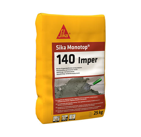 SIKA MONOTOP 140 IMPER. 25KG, Debrico magasin de matériaux de construction à Bruxelles