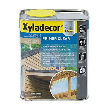 XYLADECOR PRIMER CLEAR EXTRA BP 2.5L, Debrico, magasin de matériaux de construction sur Bruxelles