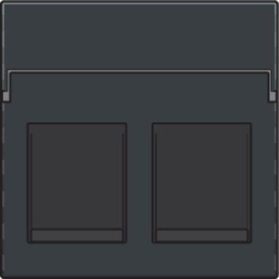 ENJOLIVEUR DATA 2XRJ ANTHRACITE, Debrico, magasin de matériaux de construction sur Bruxelles