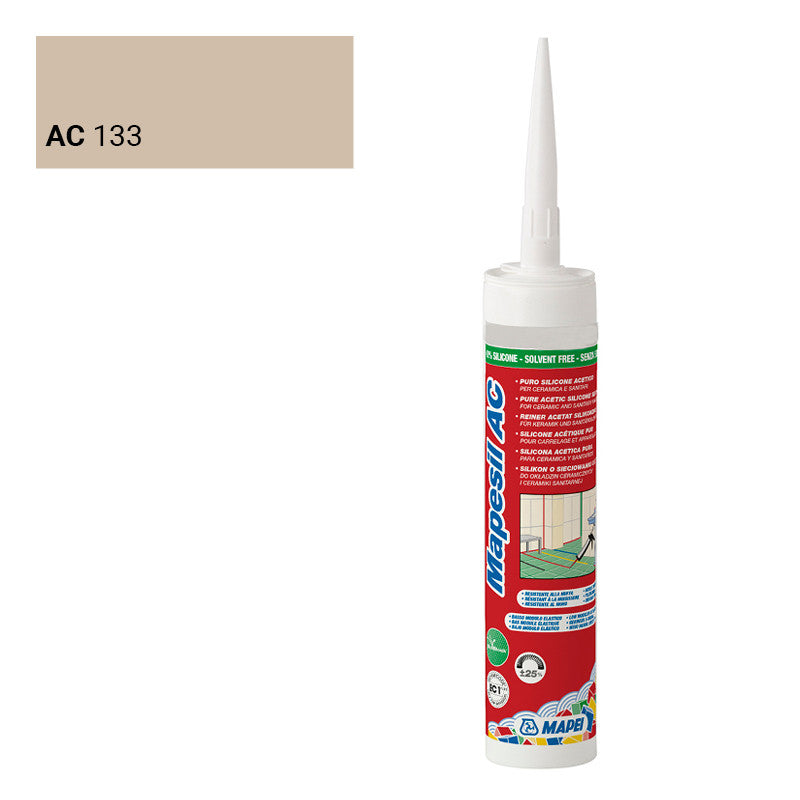 MAPEI SILICONE 133 SABLE 310ML, debrico, magasin de matériaux de construction sur Bruxelles