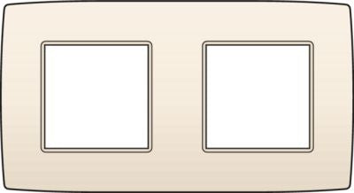 DOUBLE PLATE 71MM CREAM