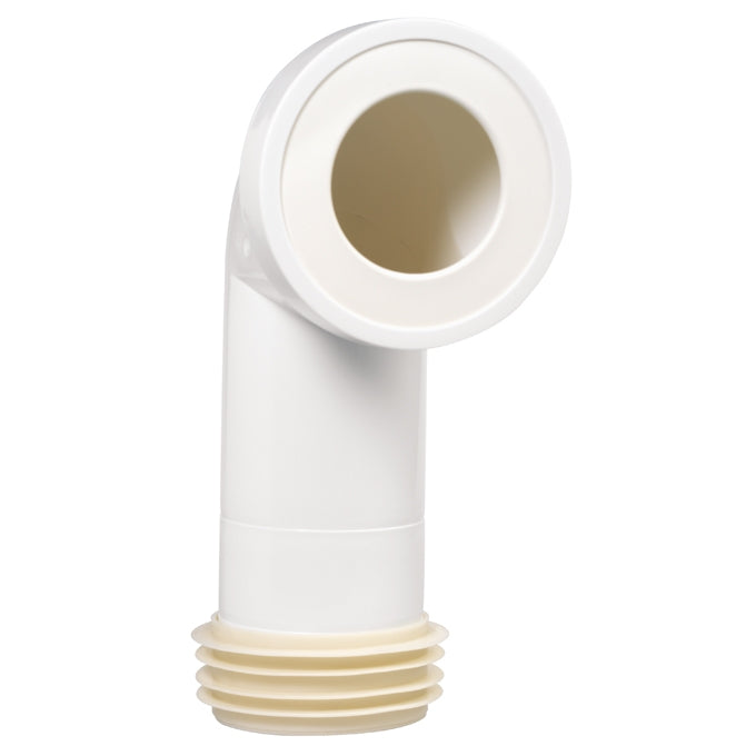 PIPE WC RIGIDE COUDEE LONGUE D110MM, Debrico, magasin de matériaux de construction sur Bruxelles