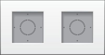 BOITE APPARENT 2X G06 BLANC, Debrico, magasin de matériaux de construction sur Bruxelles