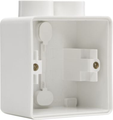HYDRO SINGLE BOX 2 INPUTS WHITE
