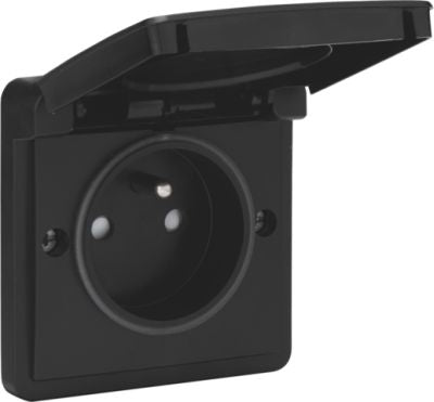 HYDRO SOCKET 2P+T (PIN) BLACK