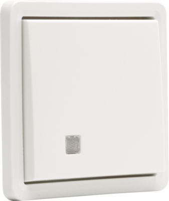 HYDRO PUSH BUTTON 10A WHITE INDICATOR LIGHT