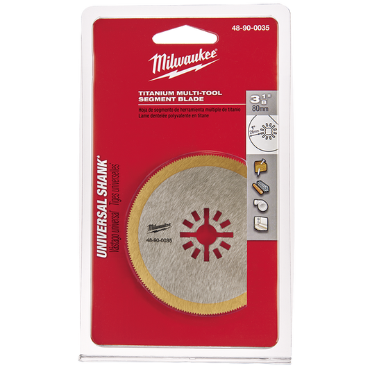 Debrico, magasin de matériaux de construction sur Bruxelles, MULTITOOL 80MM LAME DE SCIE RONDE TITANIUM,