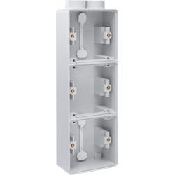 3X GREEN SURFACE BOX.