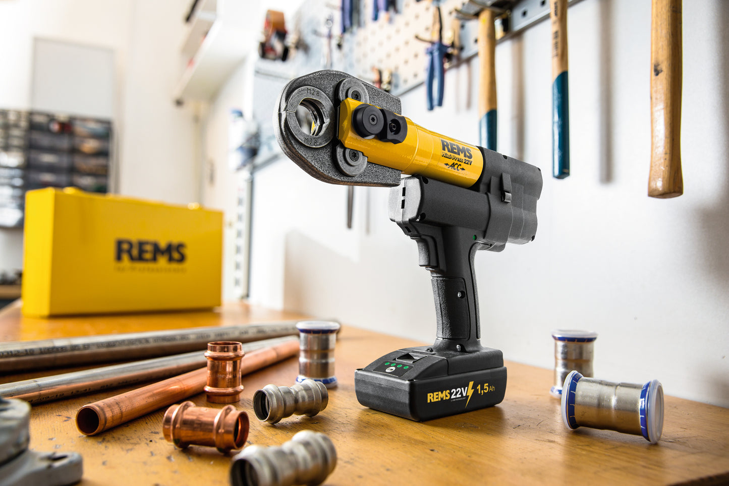 REMS MINI-PRESS 22V ACC LI-ION