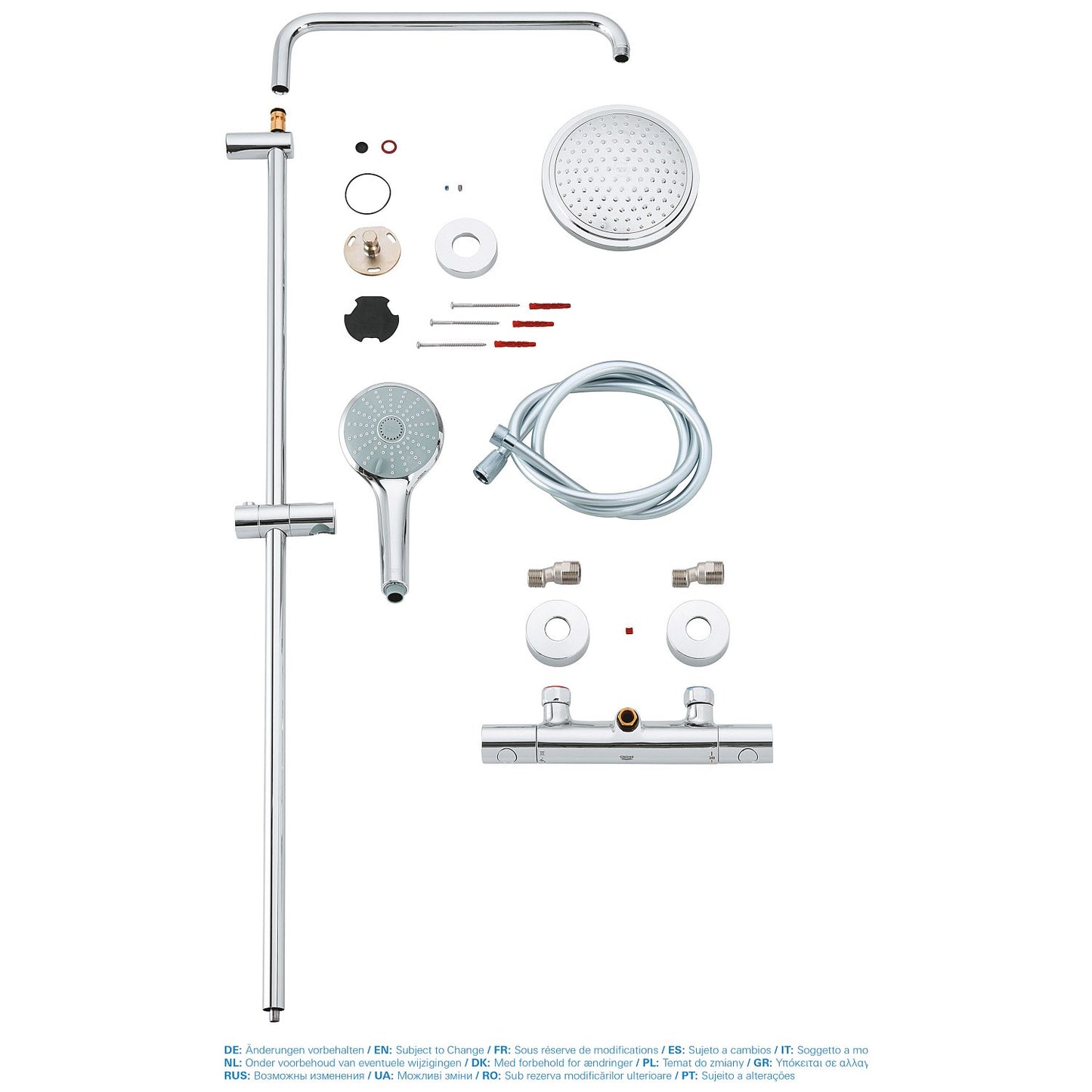 GROHE EUPHORIA SYSTEM 180 COLONNE DOUCHE