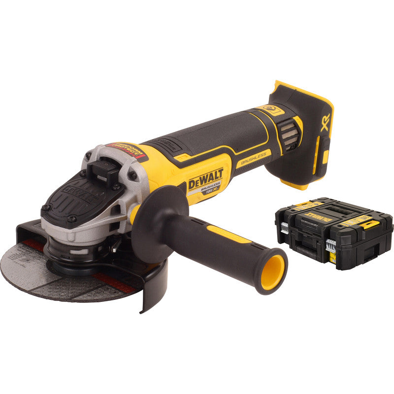 18V XR BRUSHLESS MEULEUSE D'ANGLE 125MM, Debrico, Dewalt, magasin, renovation, Bruxelles, materiaux de construction, bricolage