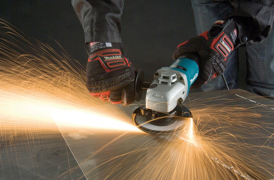 MEULEUSE ANGULAIRE 1400W 125MM + POIGNEE, Debrico, magasin de matériaux de construction sur Bruxelles