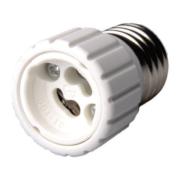ADAPTATEUR E27 GU10 BLANC, Debrico, magasin de matériaux de construction sur Bruxelles et Laeken