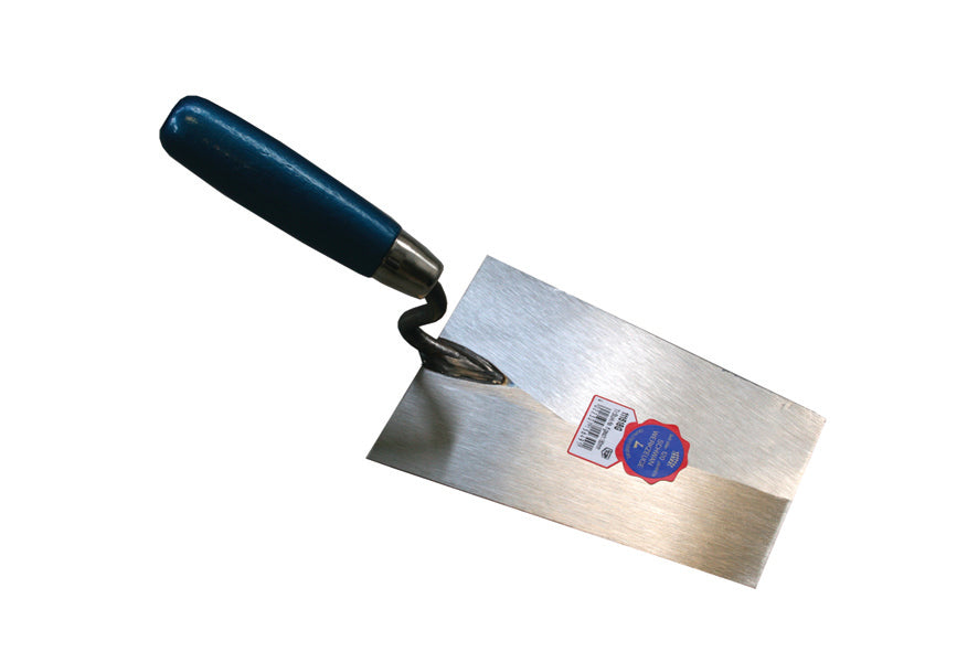 TRUELLE DE PLATRIER INOX COINS DROIT 180 x 125/95 x 1,3 MM, Debrico, magasin de matériaux de construction sur Bruxelles