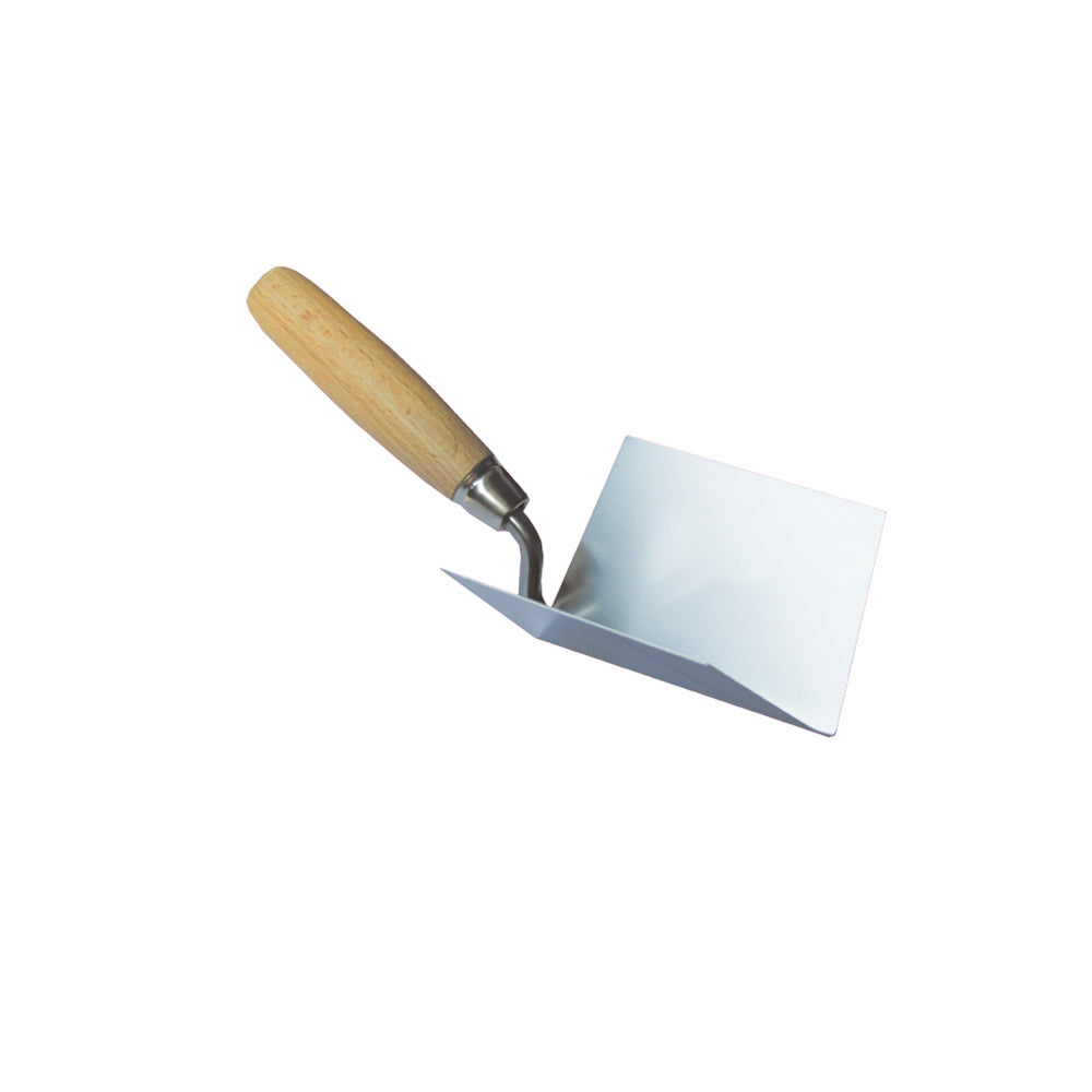 TRUELLE D'ANGLE INOX ANGLE INTÉRIEUR 110 x 75 x 75 MM, Debrico, magasin de matériaux de construction sur Bruxelles